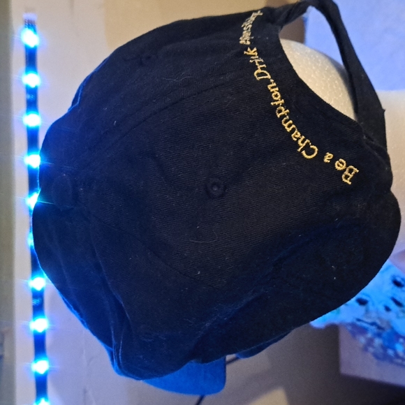 Crown Royal black and purple Men's ball hat. - Picture 3 of 5